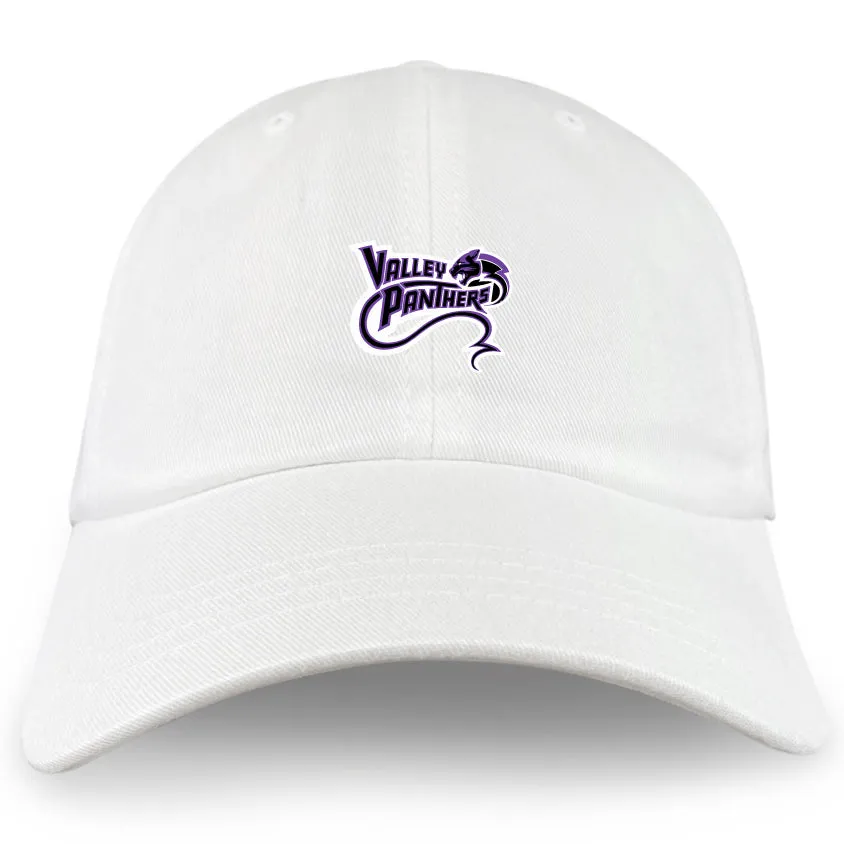 Valley Panthers Rugby Adult Low-Profile Cotton Twill Dad Cap