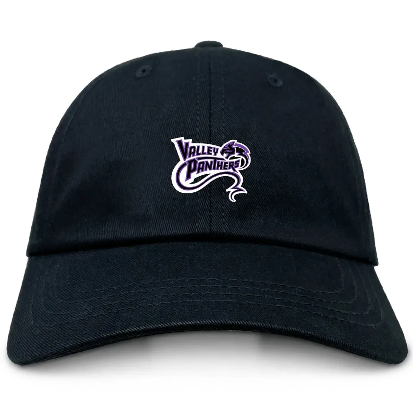Valley Panthers Rugby Adult Low-Profile Cotton Twill Dad Cap