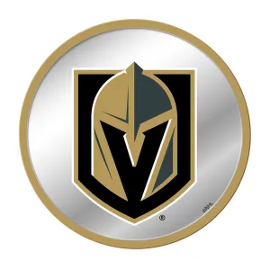 Vegas Golden Knights: Modern Disc Mirrored Wall Sign