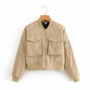 Veste militaire femme kaki