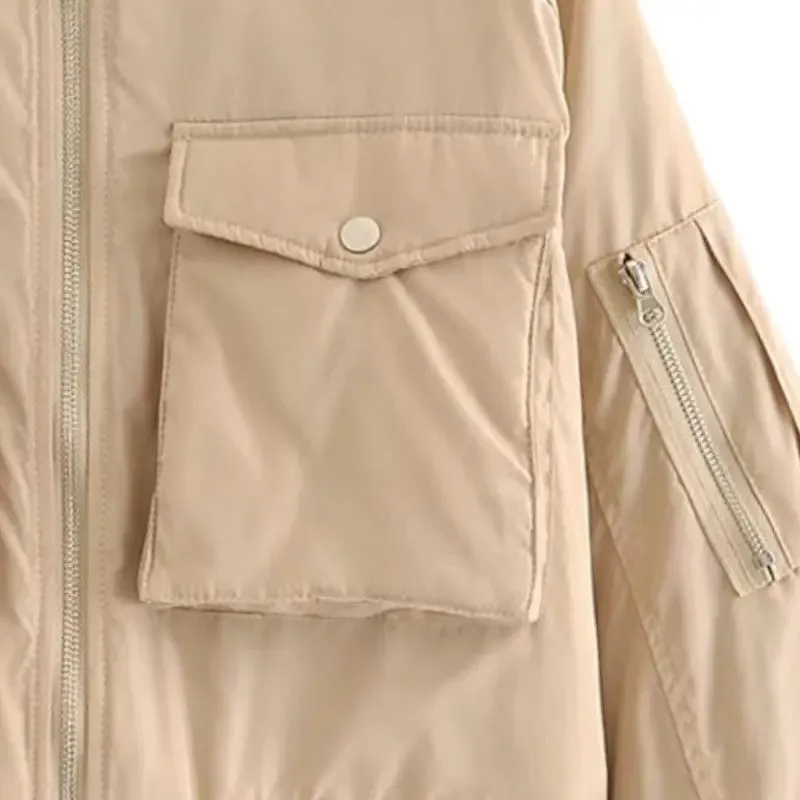 Veste militaire femme kaki
