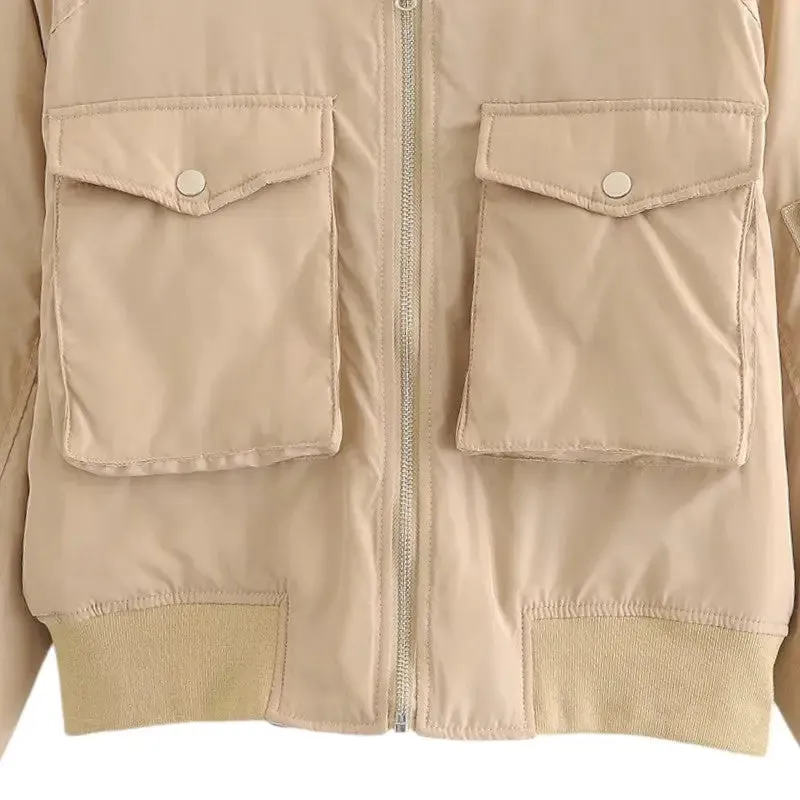 Veste militaire femme kaki