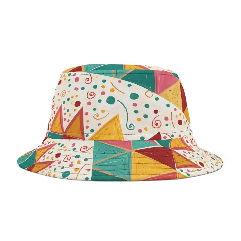 Vibrant Couture Bucket Hats for Trendy Fashion