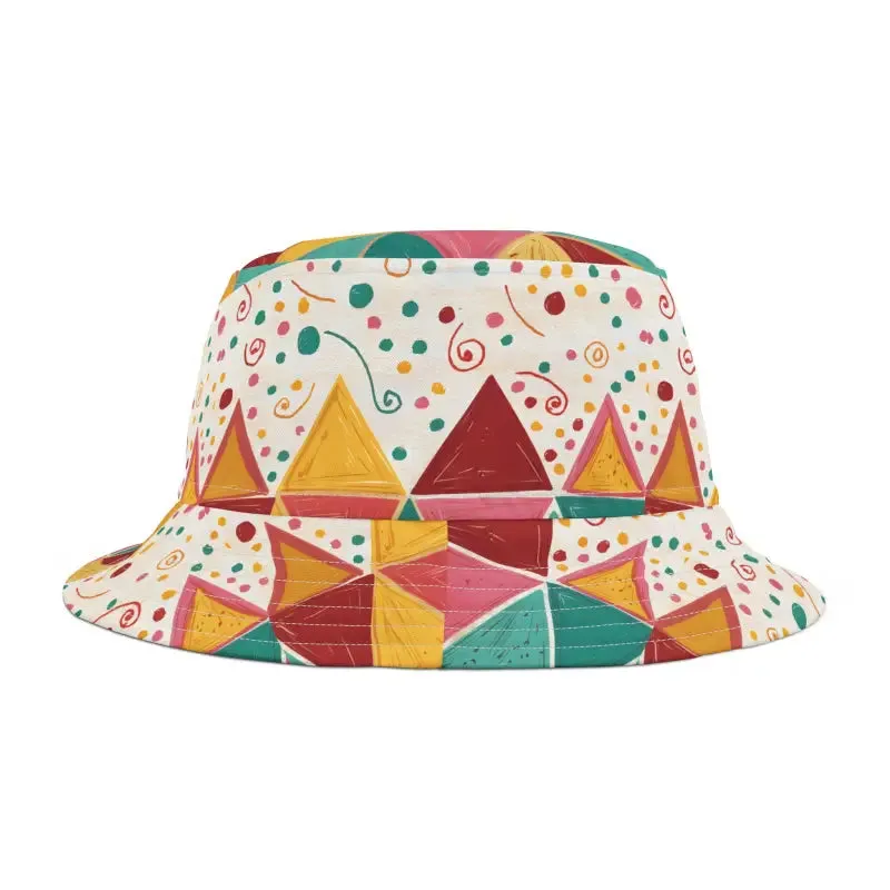 Vibrant Couture Bucket Hats for Trendy Fashion