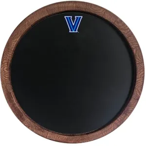 Villanova Wildcats: Chalkboard "Faux" Barrel Top Sign