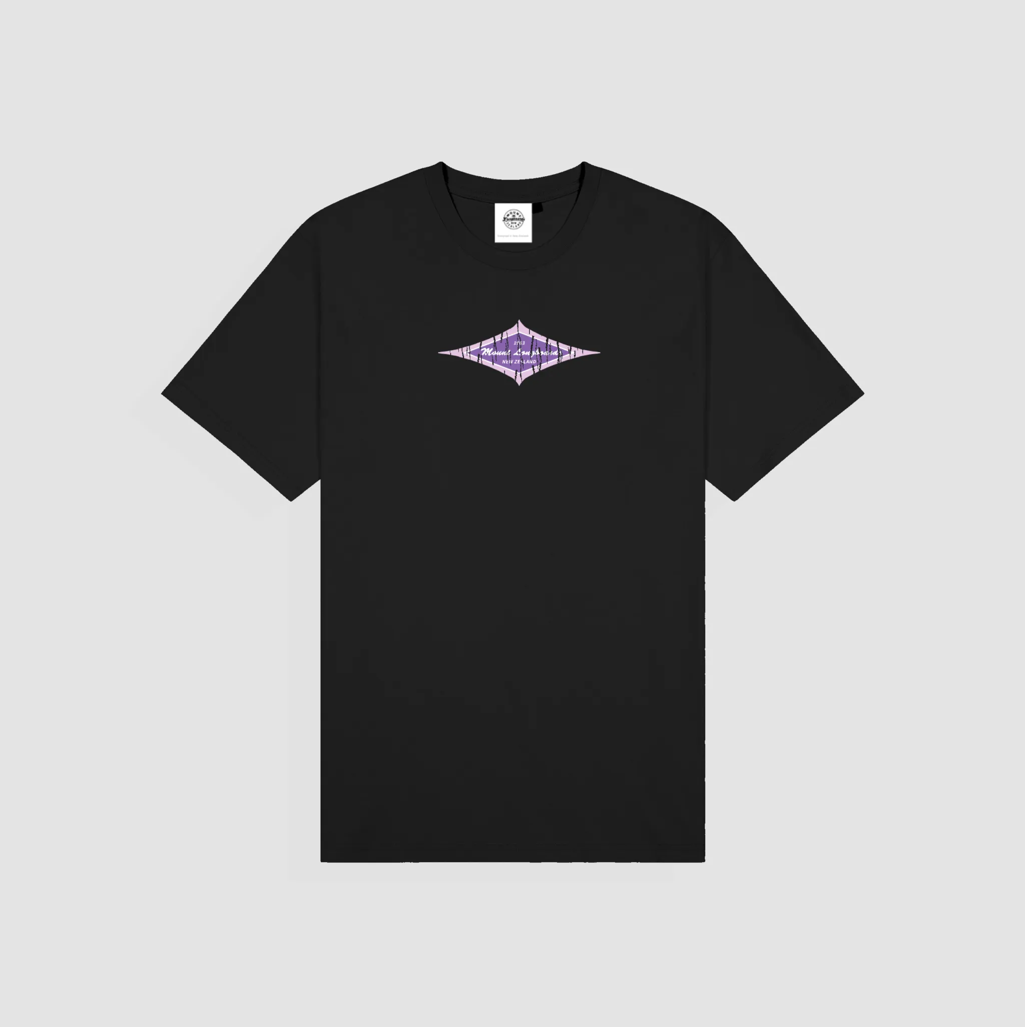 Vintage 80's Women's Oversized Tee - Black