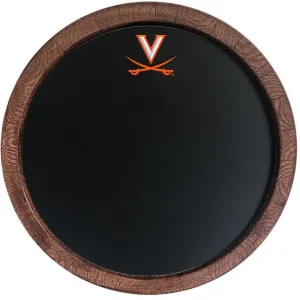 Virginia Cavaliers: Chalkboard "Faux" Barrel Top Sign