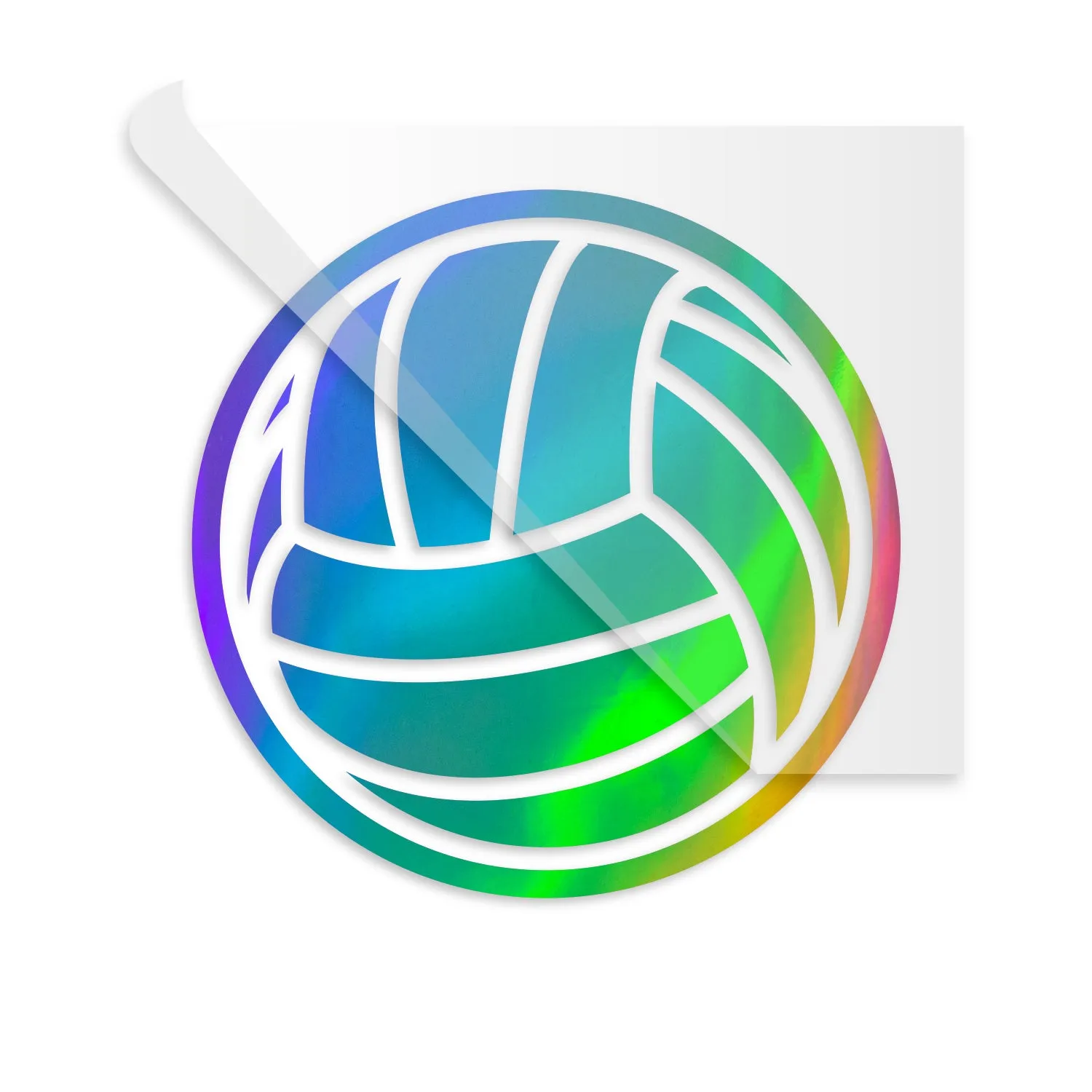 Volleyball Silhouette Decal