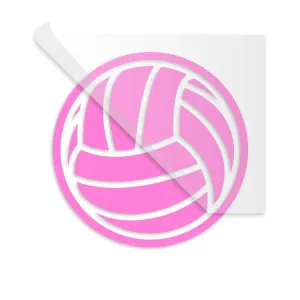 Volleyball Silhouette Decal