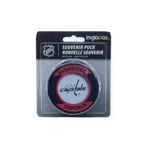Washington Capitals Inglasco NHL Retro Logo Hockey Puck