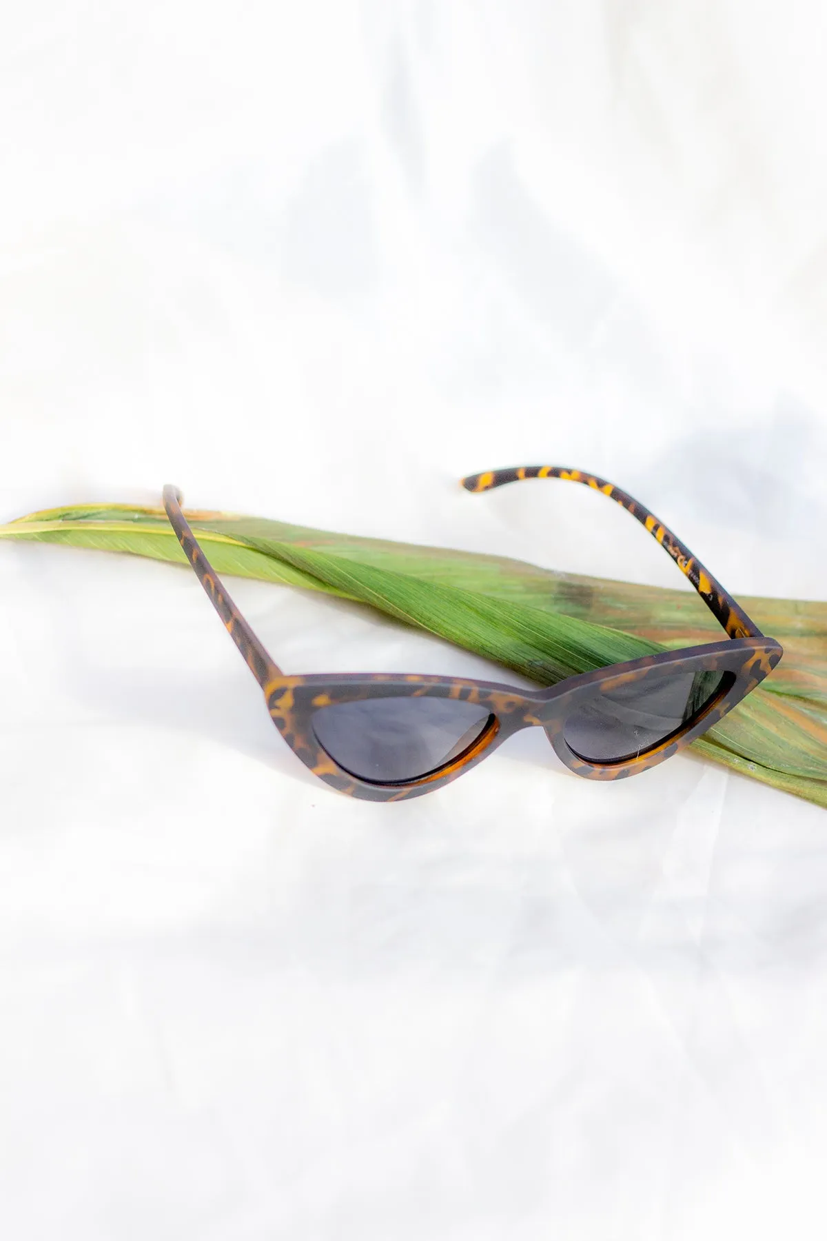 Weighted Cat Eye Sunglasses