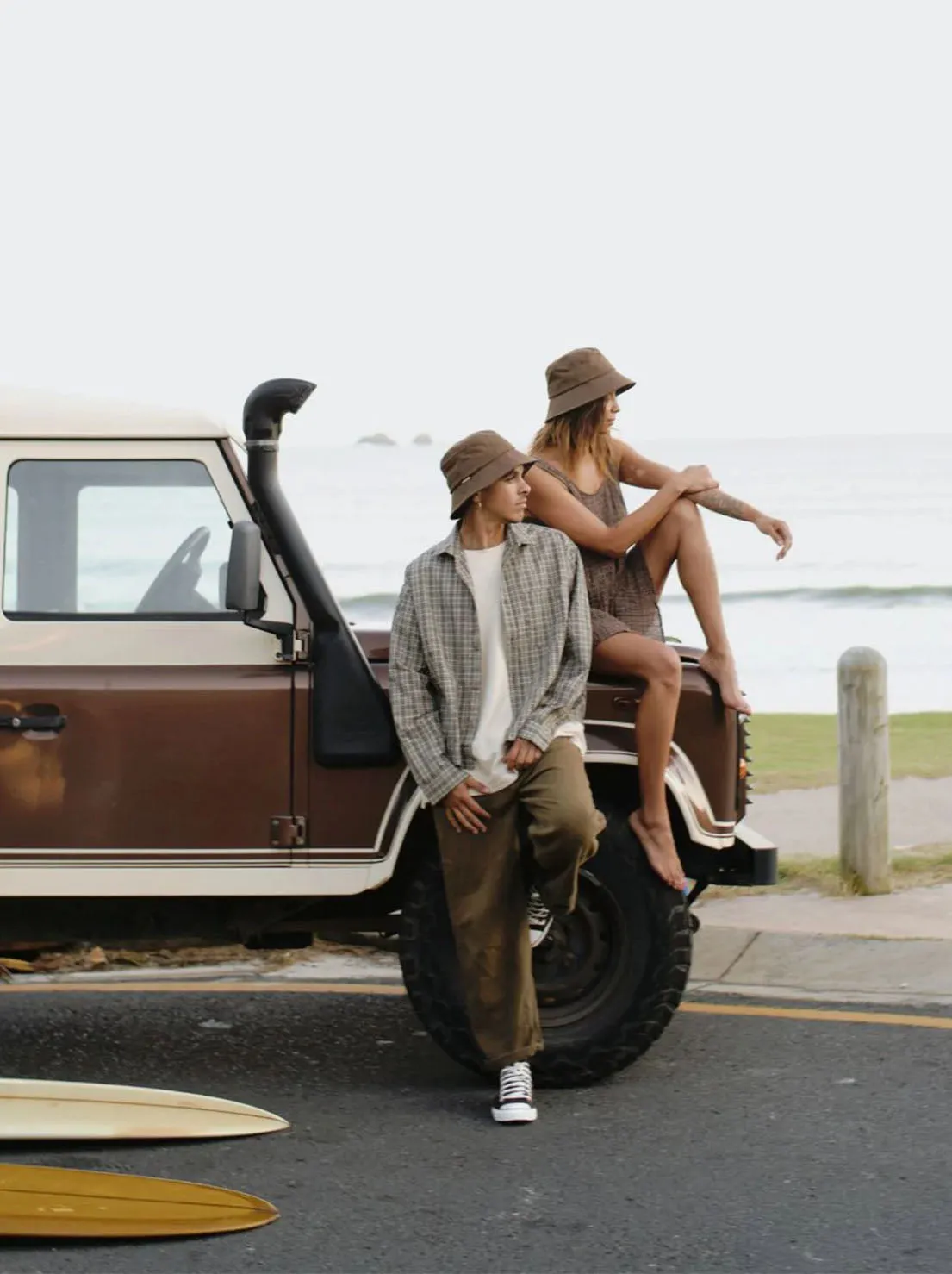 Will and Bear - Billie Bucket Hat - Brown