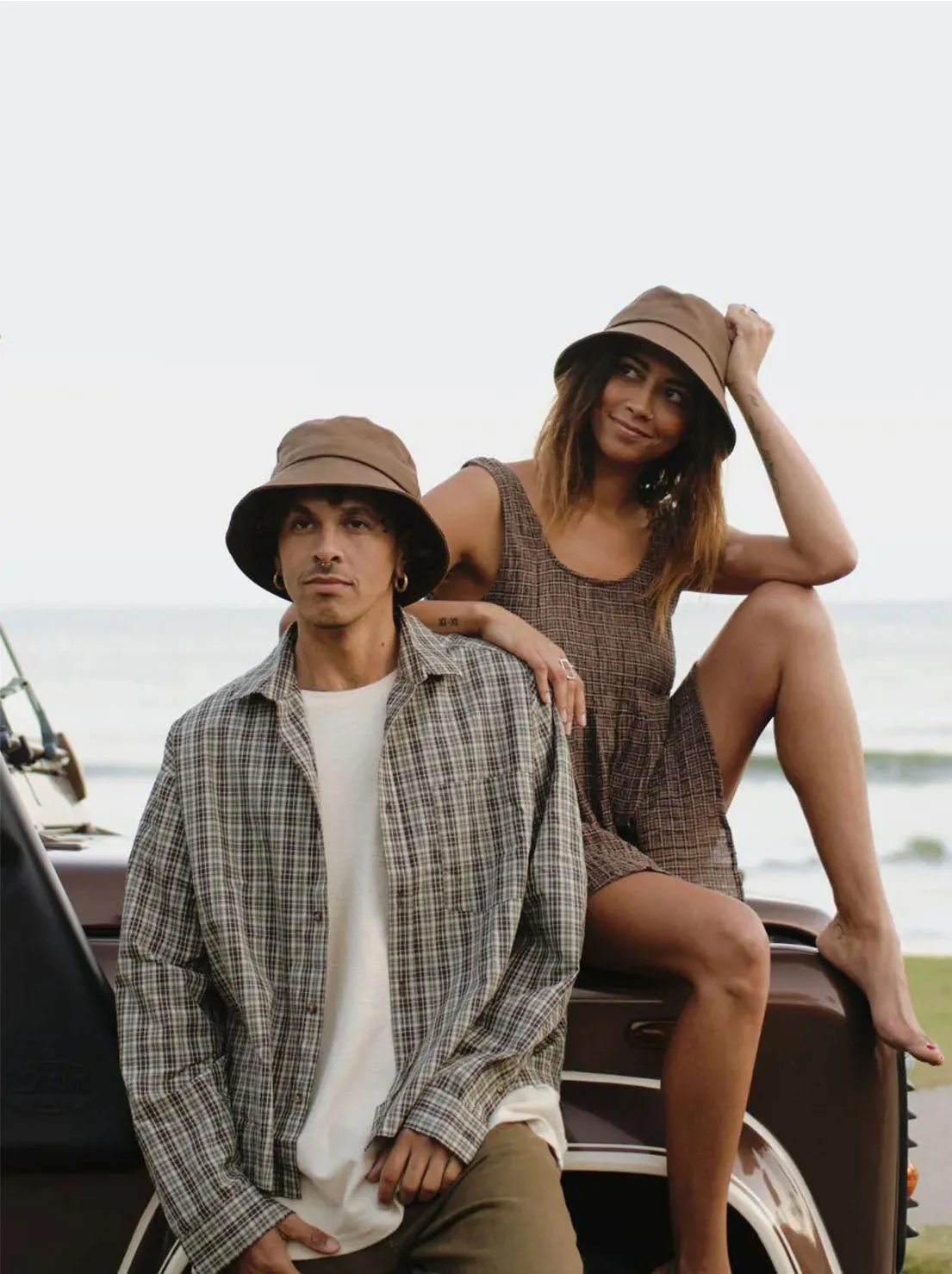 Will and Bear - Billie Bucket Hat - Brown