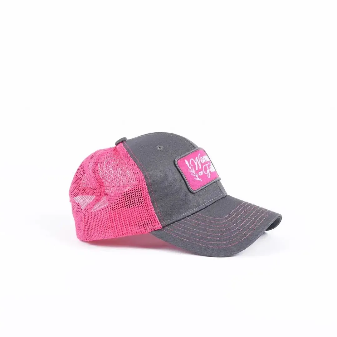 Woman of Faith | Pink & Grey Hat by Swanson®️