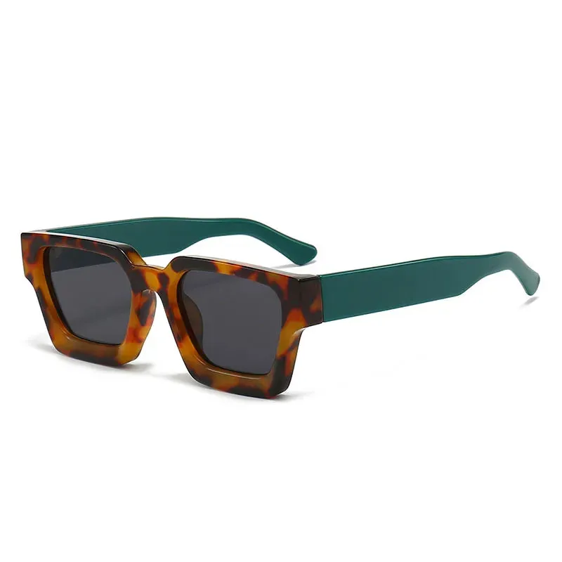 Women Square Sunglasses Retro Men Tinted Shades