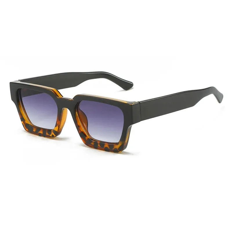 Women Square Sunglasses Retro Men Tinted Shades