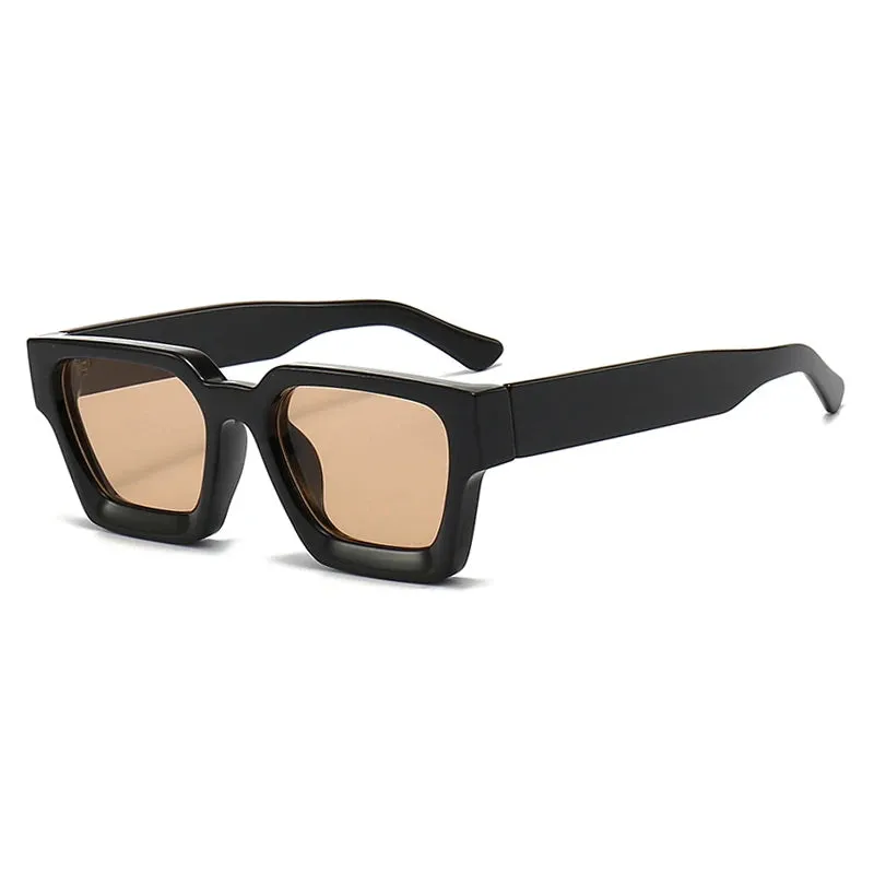 Women Square Sunglasses Retro Men Tinted Shades