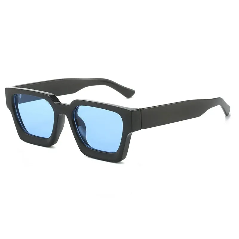 Women Square Sunglasses Retro Men Tinted Shades