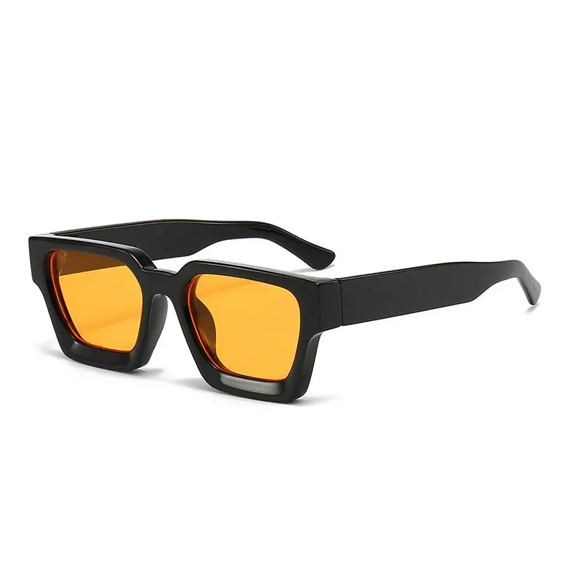Women Square Sunglasses Retro Men Tinted Shades