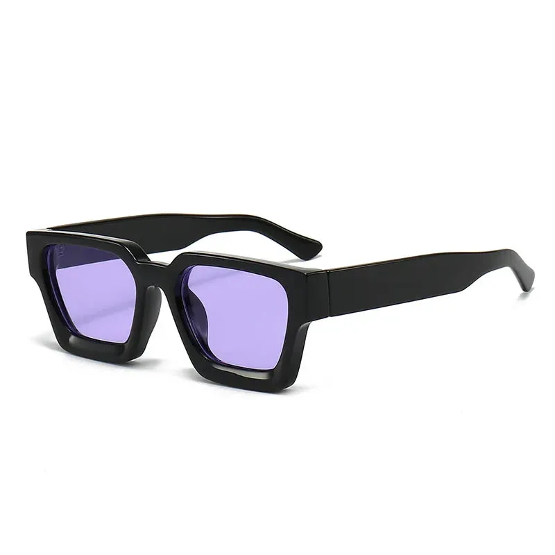 Women Square Sunglasses Retro Men Tinted Shades