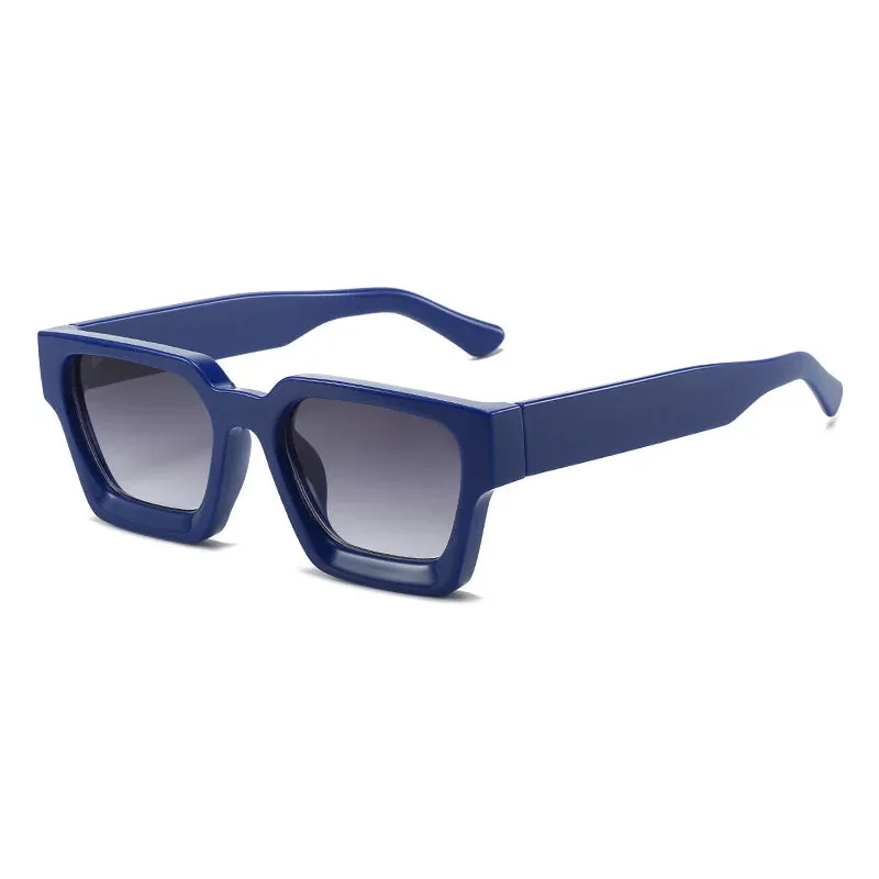 Women Square Sunglasses Retro Men Tinted Shades