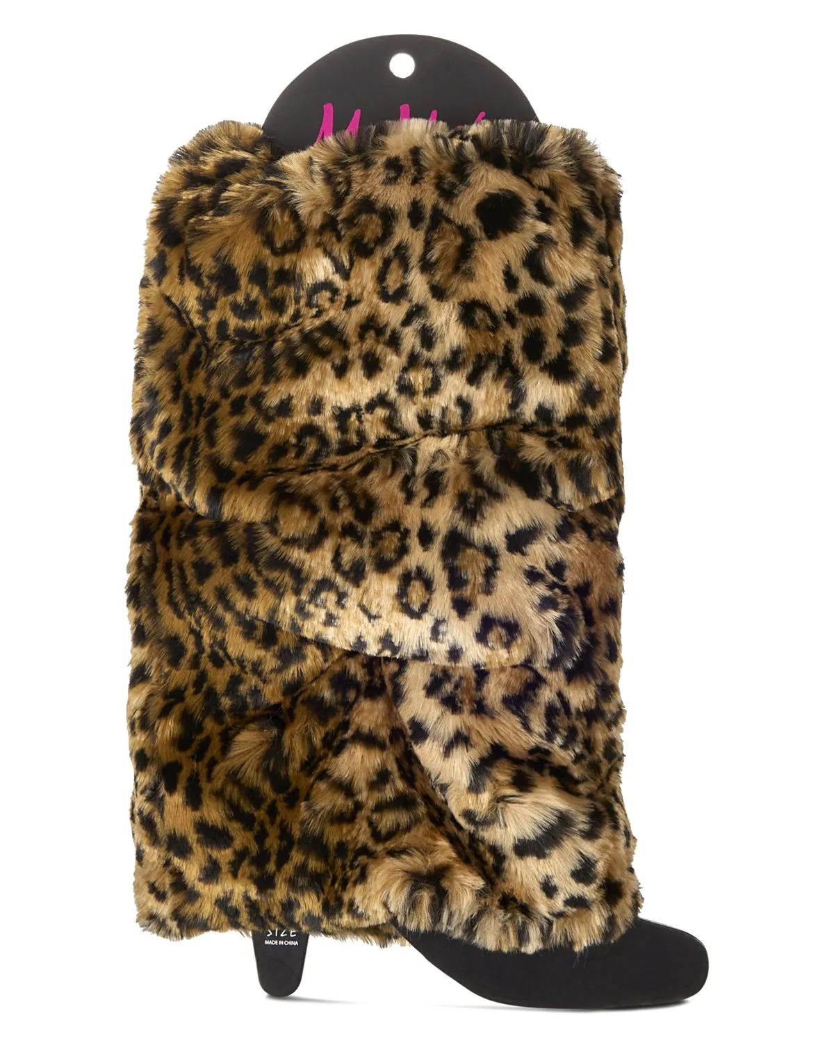 Women's Animal Craze Faux Fur Leg Warmer