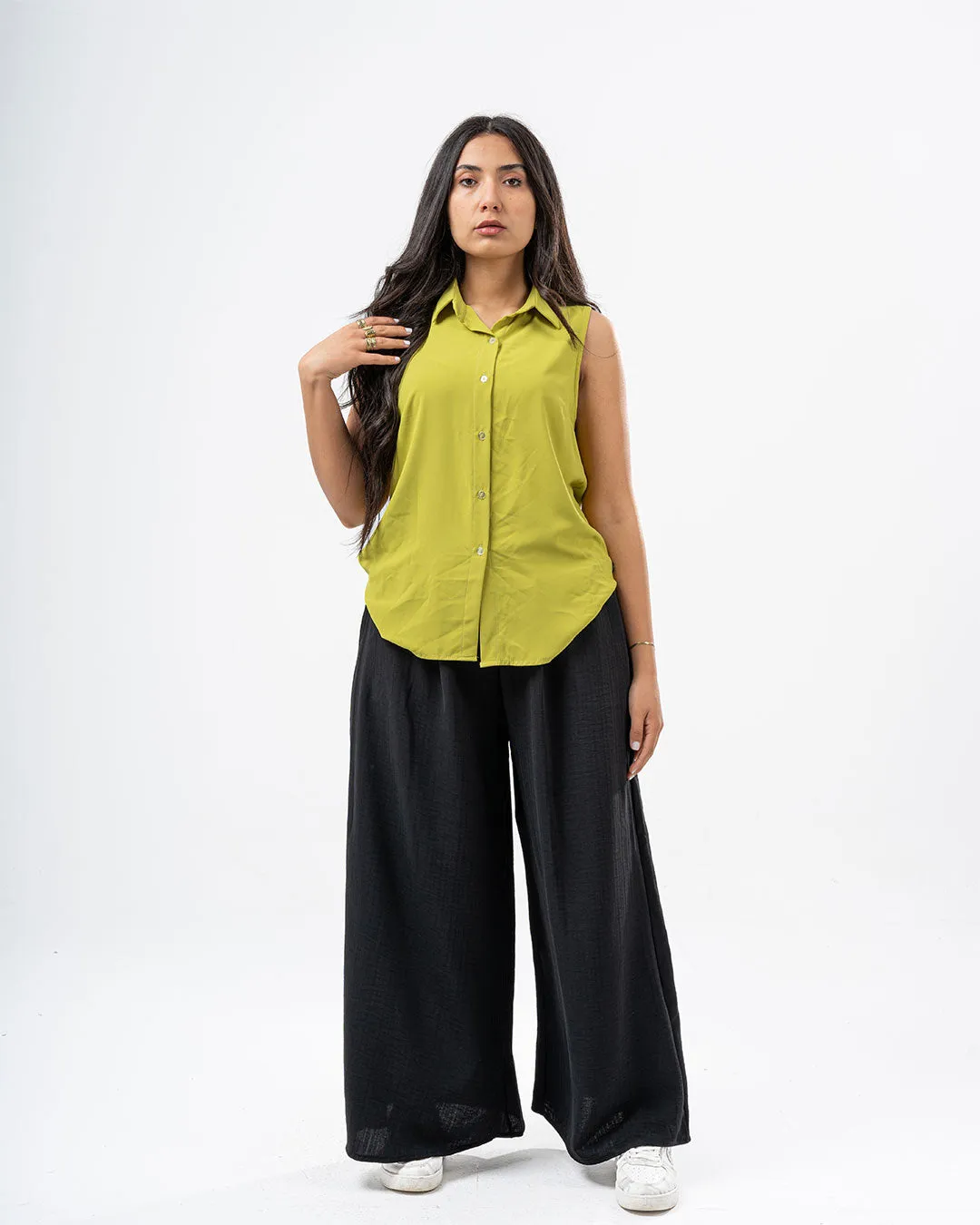 Womens Casual Blouse Sleeveless