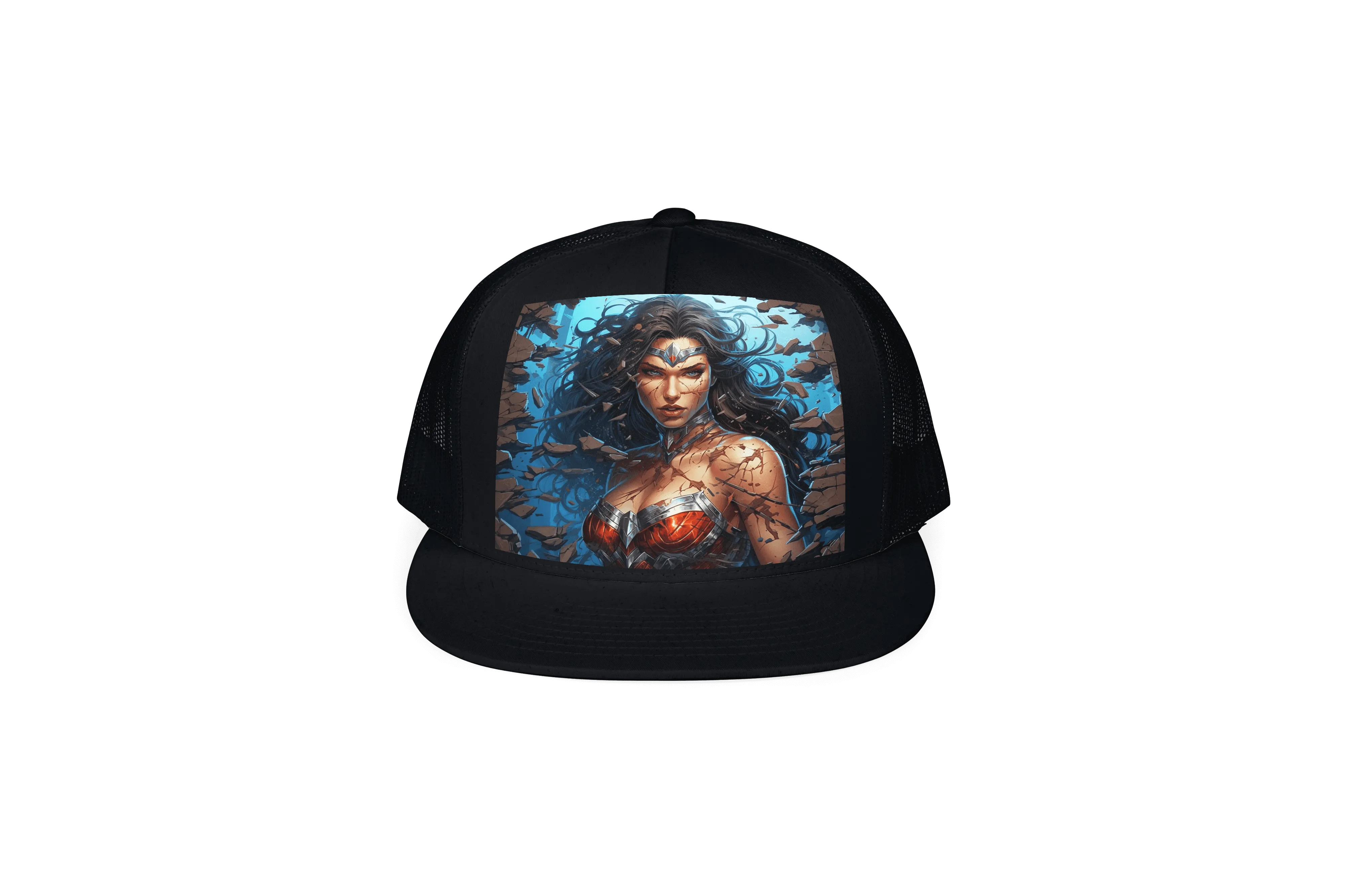 Wonder Woman Trucker Hat – Bold & Iconic Design