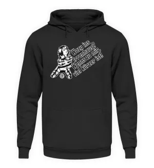 Wozu ins Irrenhaus? Wenn es zu mir...  - Unisex Kapuzenpullover Hoodie