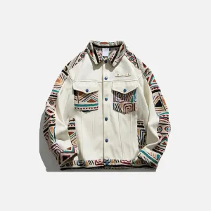 Y2K Retro Jacket for a Vintage Style Wardrobe Upgrade
