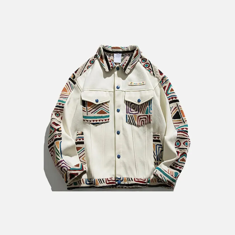 Y2K Retro Jacket for a Vintage Style Wardrobe Upgrade