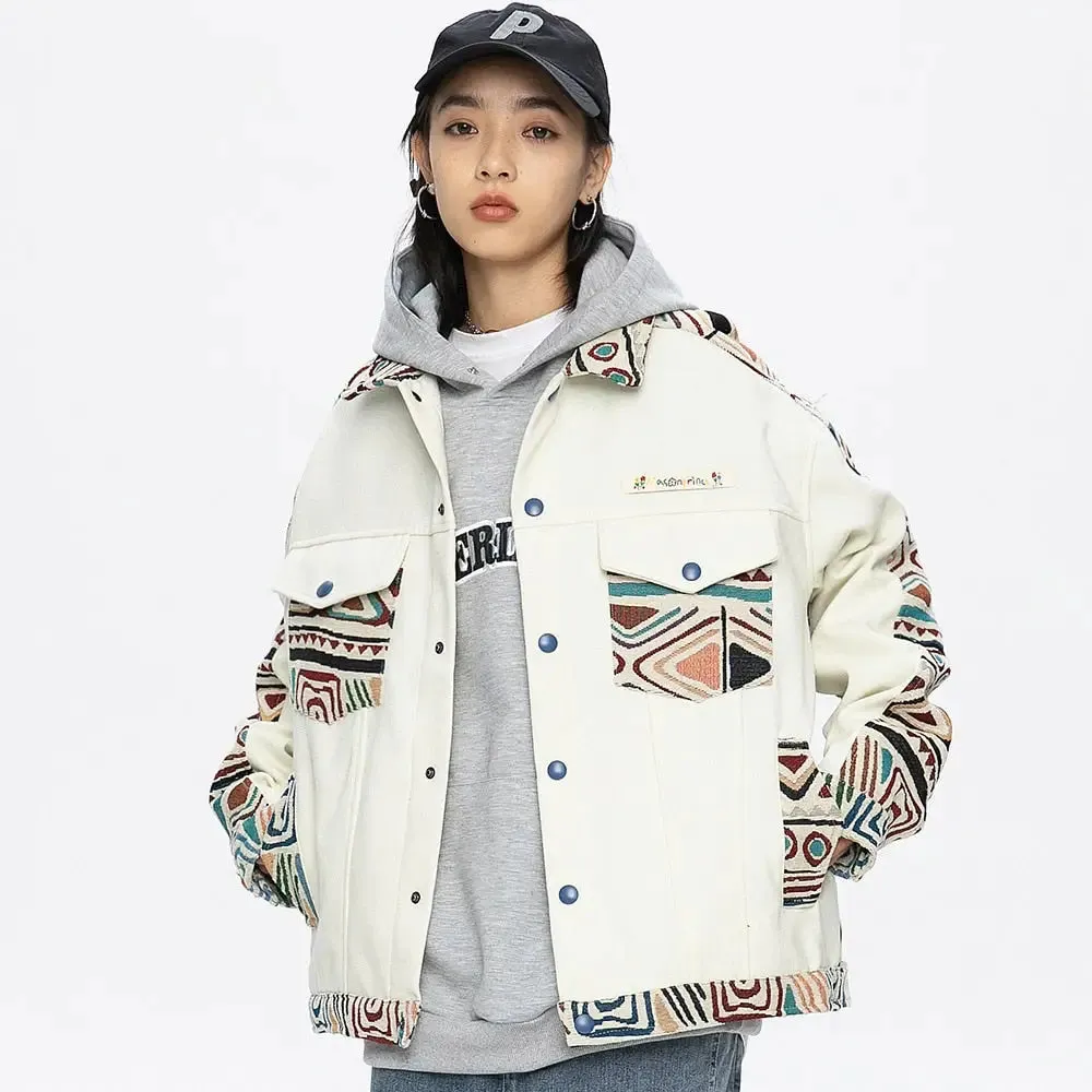 Y2K Retro Jacket for a Vintage Style Wardrobe Upgrade